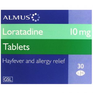 Loratadine 10mg tablets (pack of 30)