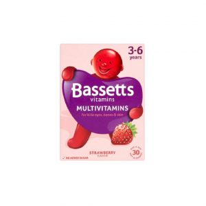 Bassetts Strawberry Flavour Multivitamins 3-6 Years