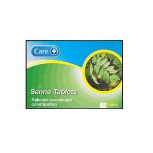CARE SENNA LAXATIVE TAB 7.5MG (pack of 20)