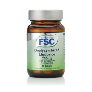 Deglycyrrhized Liquorice 200mg Tablets