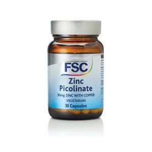 Zinc Picolinate With Copper 30mg Capsules