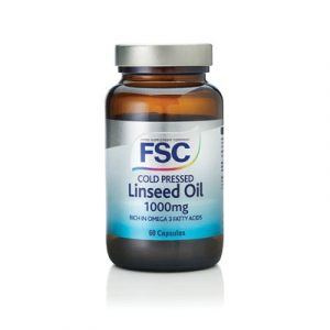 Cold Pressed Linseed Oil 1000mg Capsules