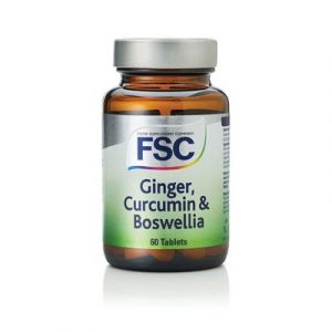 Ginger, Curcumin & Boswellia-120 Tablets