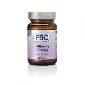 Bilberry 500mg Tablets