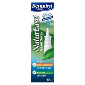 BENADRYL ALLERGY NATUREASE NASAL SPRAY
