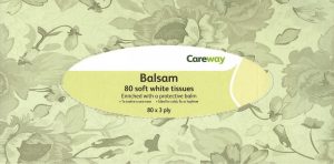 CAREWAY BALSAM FACIAL TISSUES