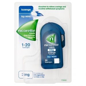 NICORETTE COOLS LOZENGE MINT 2MG