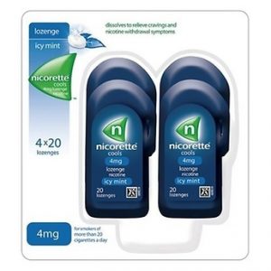 NICORETTE COOLS LOZENGE MINT 4MG