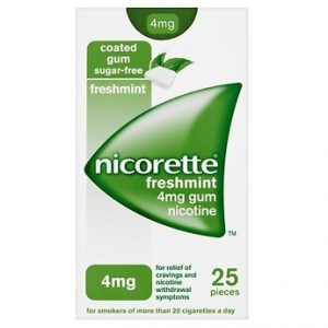 NICORETTE FRESHMINT GUM 4MG