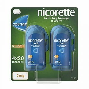 NICORETTE FRUIT LOZENGE 2MG 80S