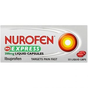 Nurofen Express 200mg Liquid Capsules