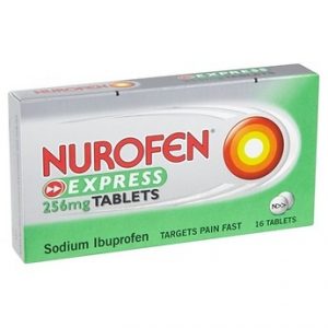 Nurofen Express 256mg Tablets/Caplets