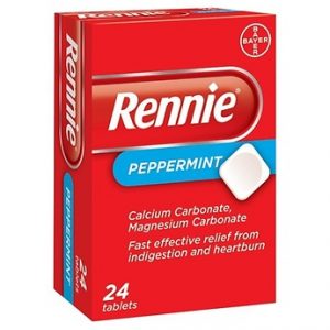 RENNIE DIGESTIF PEPPERMINT TABLETS