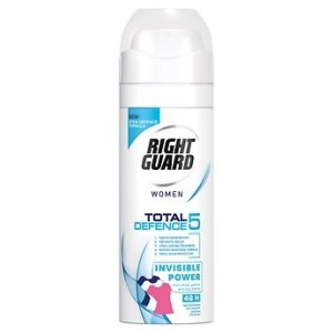 RIGHT GUARD TOTAL DEFENSE 5 INVISIBLE FOR WOMEN