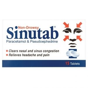 SINUTAB NON DROWSY TABLETS