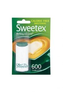 SWEETEX TABS ONE BY ONE DISPENSER