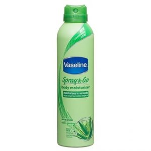 VASELINE AEROSOL LOTION ALOE