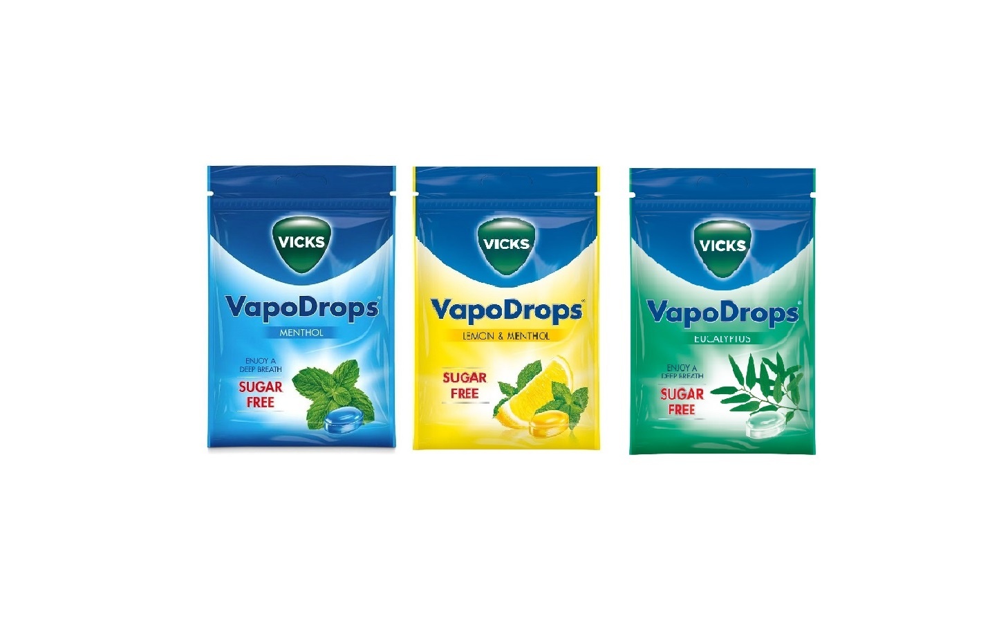 Vicks Vapodrops Sugar-Free (Differing Flavours)