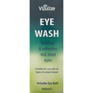 VIZULIZE EYE WASH (PACK SIZE 100ML-300ML)