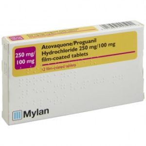 Atovaquone/Proguanil (Generic Malarone)