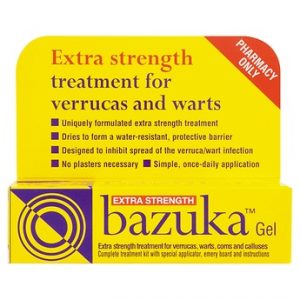 BAZUKA VERRUCA GEL EXTRA STRENGTH