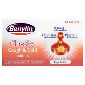 Benylin Chesty Cough & Cold Tablets