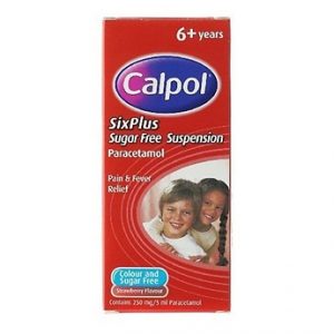 CALPOL SIX PLUS COLOUR & S/F