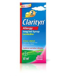 CLARITYN ALLERGY 1MG/ML SYRUP