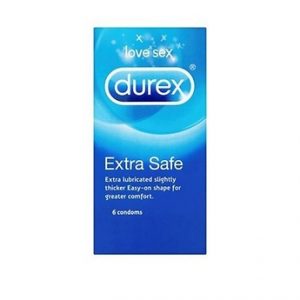 DUREX EXTRA SAFE (PACKS OF 6-12)