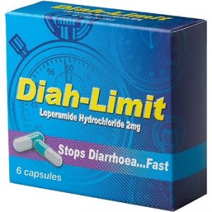 Diah Limit Loperamide Caps (Generic version Packaging will vary Pack of 6)