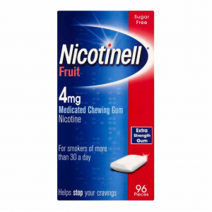 NICOTINELL GUM 2MG FRUIT