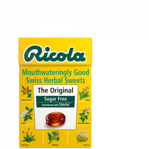 RICOLA SUGAR FREE BOX WITH STEVIA (MULTI FLAVOURS)