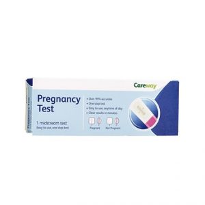 CAREWAY PREGNANCY TEST X 1
