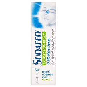 sudafed congestion relief