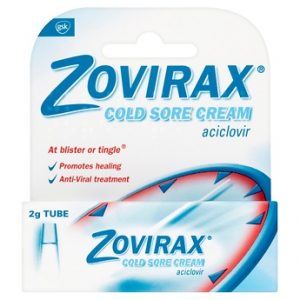 Zovirax Cold Sore Cream 2g