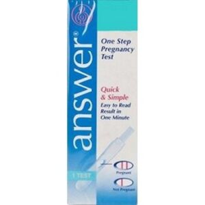 Answer Pregnancy Test