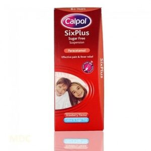 Calpol Six Plus Suspension Sugar free