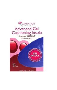 CARNATION ADVANCE GEL CUSHIONING INSOLES
