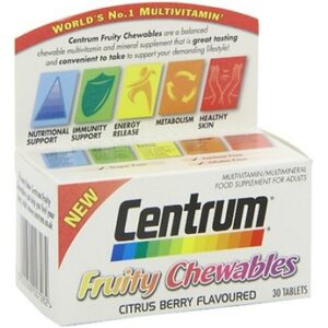 CENTRUM FRUITY CHEWABLES