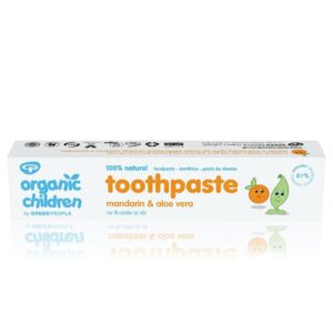 ORGANIC CHILDREN MANDARIN & ALOE VERA TOOTHPASTE