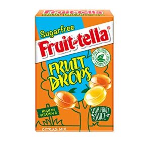 FRUITELLA SUGAR FREE FRUIT DROPS CITRUS