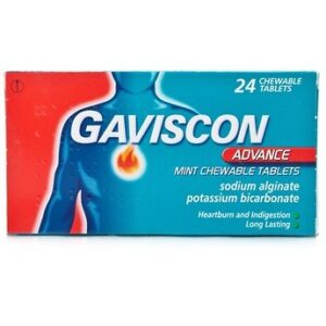 Gaviscon Advance Peppermint Tablets