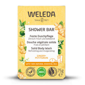 Ginger and Petitgrain Shower Bar