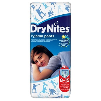 Huggies DryNites Pyjama Pants for Bedwetting Teen Age 8-15 27-57kg