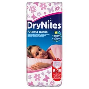HUGGIES DRYNITES GIRL'S 8-15 YRS