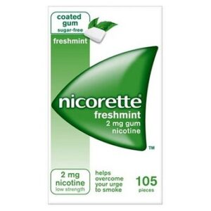 Nicorette Freshmint Gum 2mg