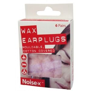 NOISE-X EAR PLUGS WAX