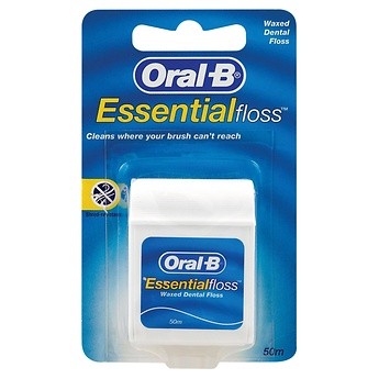 Oral B Essential Dental Floss Waxed Mint - Allchemists