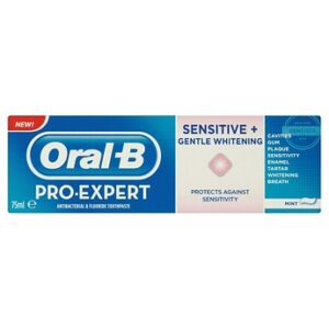 Oral B Toothpaste Pro Expert Sensitive gentle White