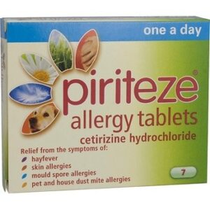 Piriteze Allergy Tablets